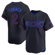 Youth 2 Justin Turner Toronto Blue Jays Black Limited 2024 City Connect Jersey